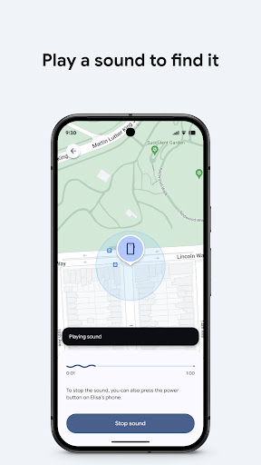 Captura de pantalla de Localizador de Google