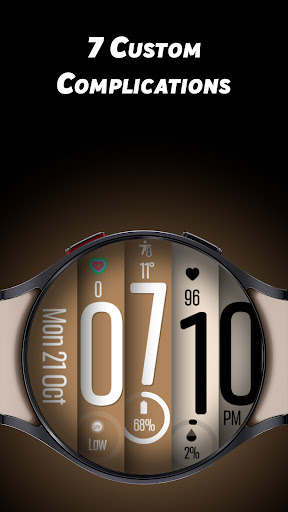 Captura de pantalla de Stretch Fall - Watch face