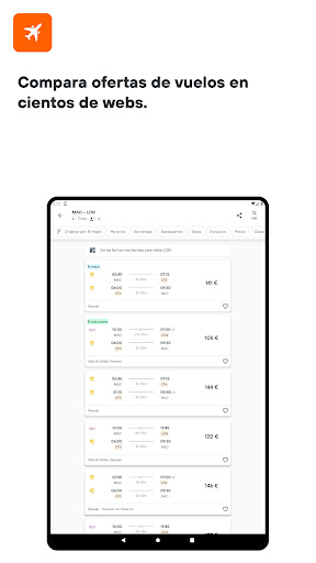 Captura de pantalla de KAYAK: Vuelos, Hoteles, Coches