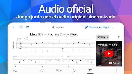 Captura de pantalla de Songsterr Guitar Tabs & Chords