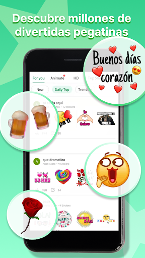 Captura de pantalla de Personal Sticker WAStickerApps