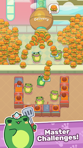 Captura de pantalla de Frogs Kitchen
