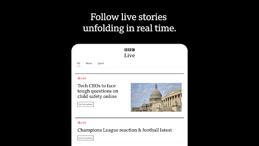 BBC: World News & Stories Screenshot