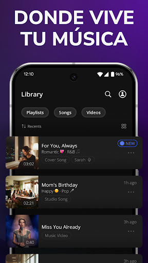 Captura de pantalla de Mozart IA: Generador de Música