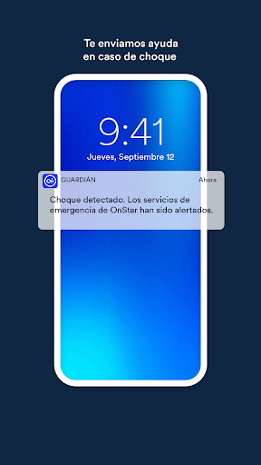 Captura de pantalla de OnStar Guardian