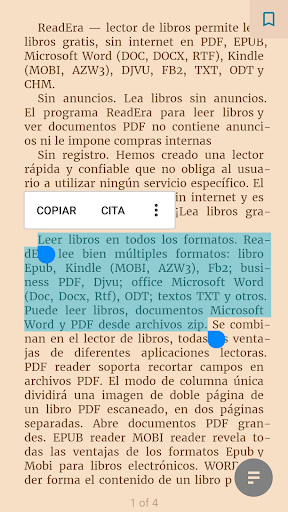 Captura de pantalla de ReadEra – lector de libros