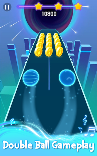 Captura de pantalla de Running Ball:Music Color Dance