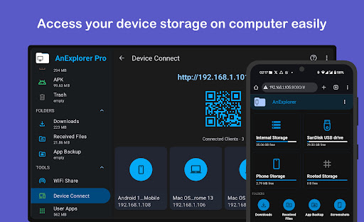 Captura de pantalla de AnExplorer Pro File Manager