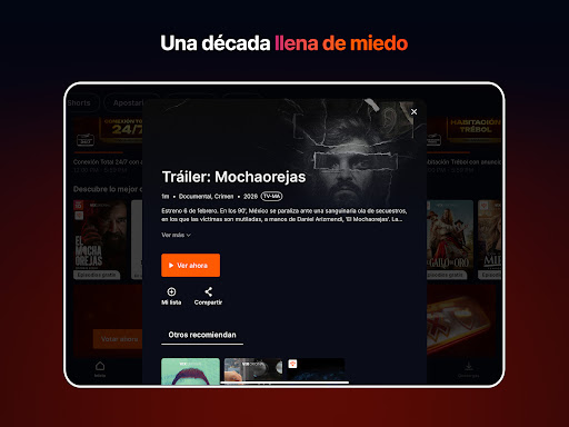 Captura de pantalla de ViX:TV, Deportes y Noticias