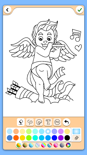 Captura de pantalla de Dia de san Valentin Colorante