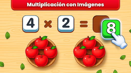 Captura de pantalla de Juegos de multiplicación niños