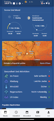 MSN Wetter Screenshot