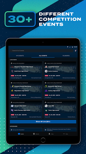 Captura de pantalla de NFHS Network