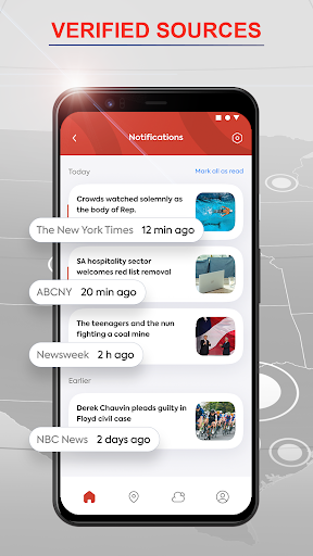 Captura de pantalla de Breaking News Brief - US News