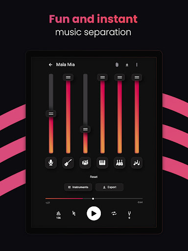 Stemz: AI Tool for Musicians screenshot