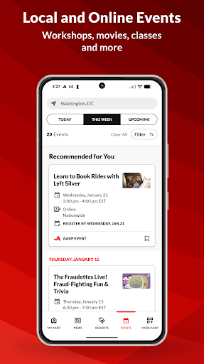 AARP Now screenshot