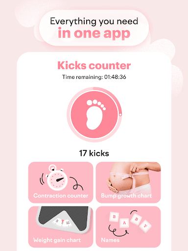 amma: Schwangerschafts-App Screenshot