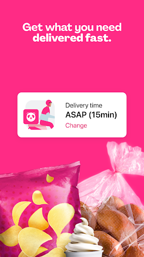 Captura de pantalla de foodpanda: food & groceries