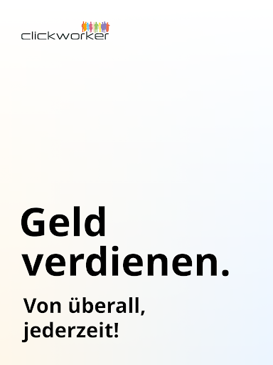 clickworker Screenshot