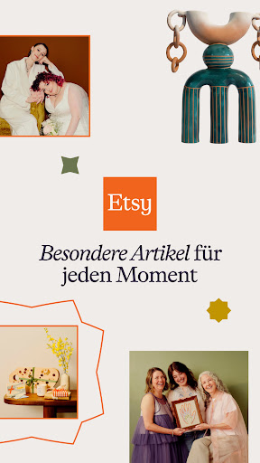 Etsy: Wohnen & Mode kaufen Screenshot