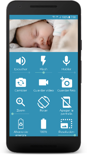 Captura de pantalla de BabyCam - Vigilabebés