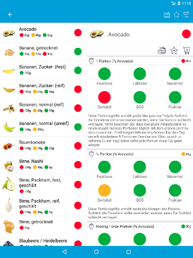 Monash University FODMAP diet Screenshot