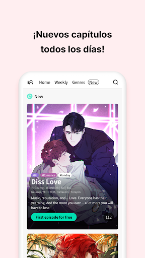 Captura de pantalla de Lalatoon - Cómics y webtoon