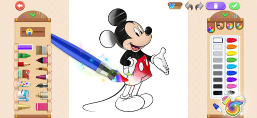 Disney Färbung Welt Screenshot