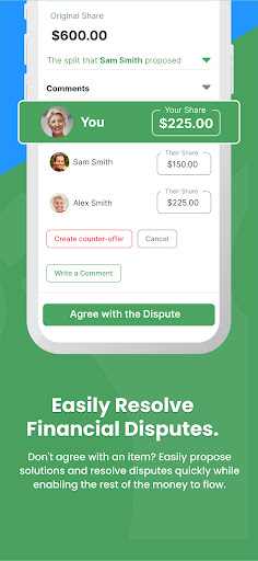 Captura de pantalla de SupportPay: Gestión de Gastos