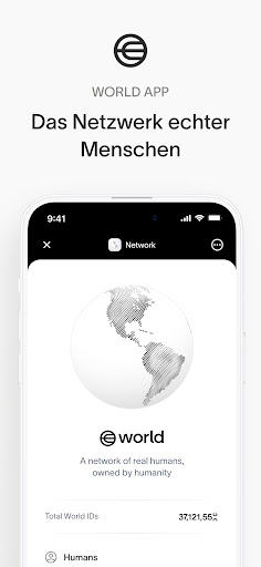 World App - Real Human Network Screenshot