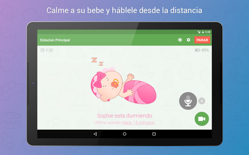 Captura de pantalla de Baby Monitor 3G
