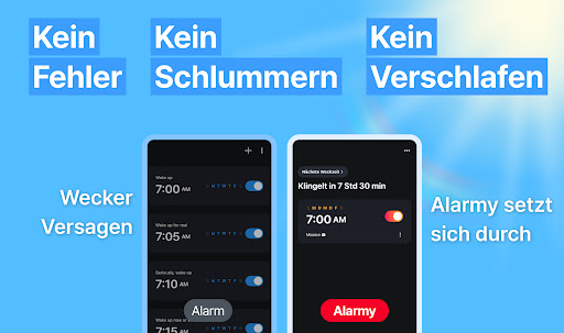 Alarmy – Wecker und Schlaf Screenshot