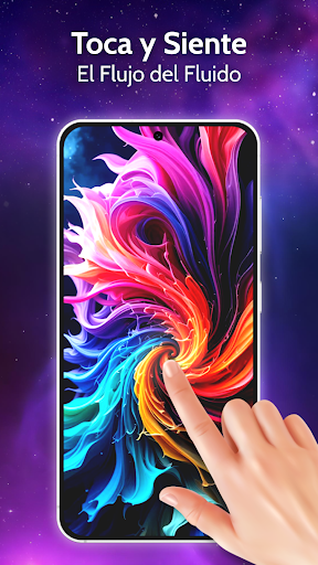 Captura de pantalla de Fondos de Pantalla Fluidos 3D