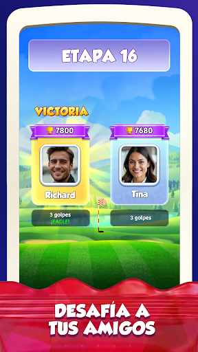 Captura de pantalla de Golf Rival