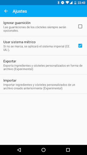 Captura de pantalla de Mi bar de cócteles Pro