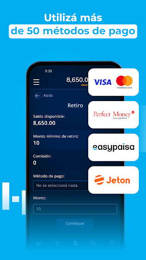 Captura de pantalla de Pocket Broker