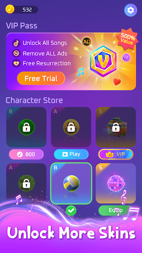 Captura de pantalla de Running Ball:Music Color Dance
