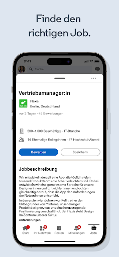 LinkedIn: Business-Netzwerk Screenshot