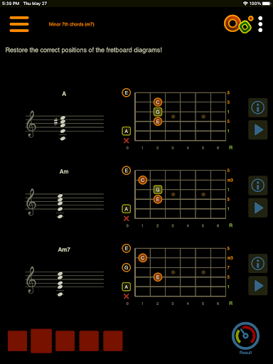 Captura de pantalla de Oolimo Guitar Chords