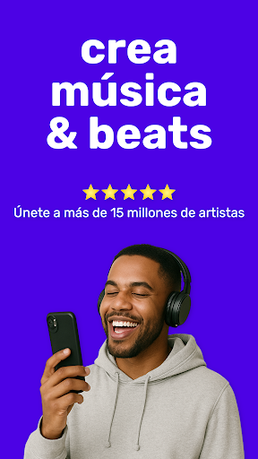 Captura de pantalla de Rapchat - Estudio de Rap