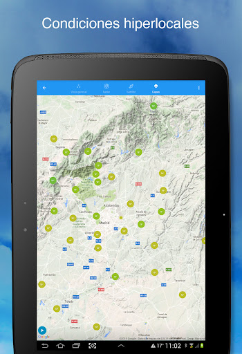 Captura de pantalla de Tiempo- Weather Underground