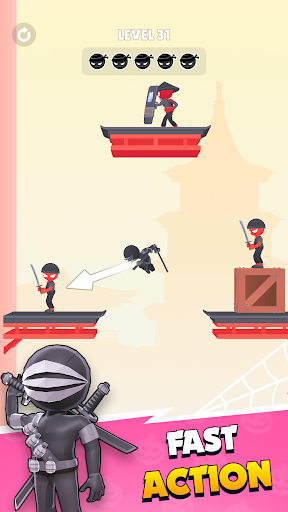 Captura de pantalla de Slicing Hero Sword Master Game