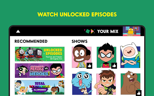 Captura de pantalla de Cartoon Network App
