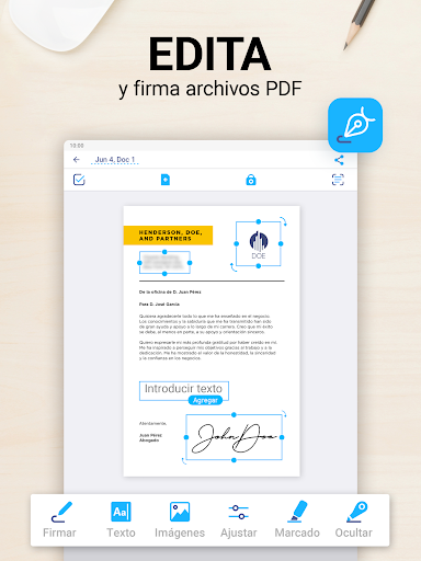 Captura de pantalla de iScanner - Escanear documentos