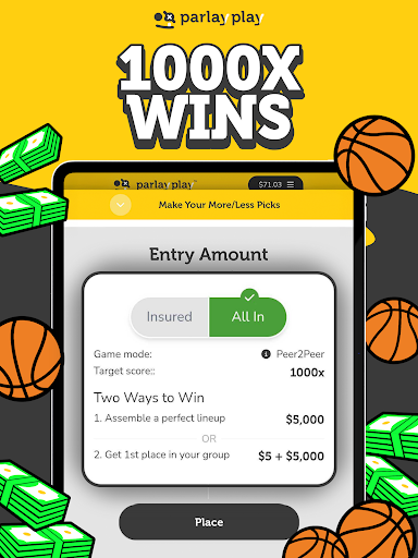 ParlayPlay Fantasy Sports Game screenshot
