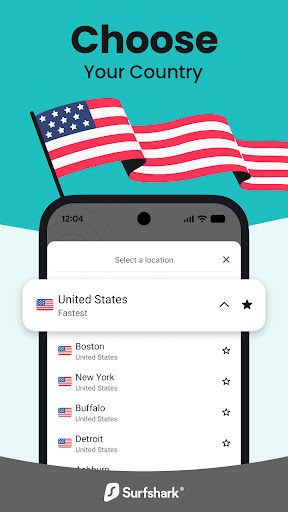 Surfshark: Secure VPN service screenshot