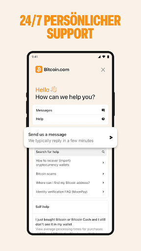 Bitcoin.com Wallet Screenshot