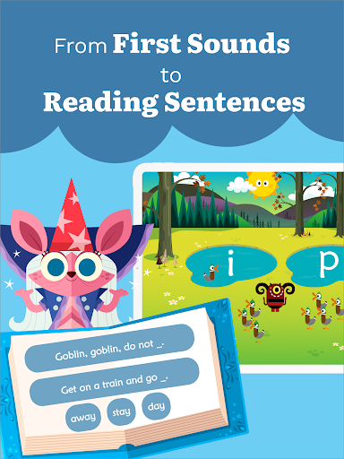 Captura de pantalla de Teach Your Monster to Read