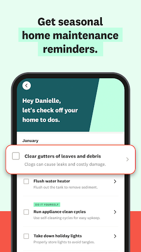 Captura de pantalla de Angi: Hire Home Service Pros