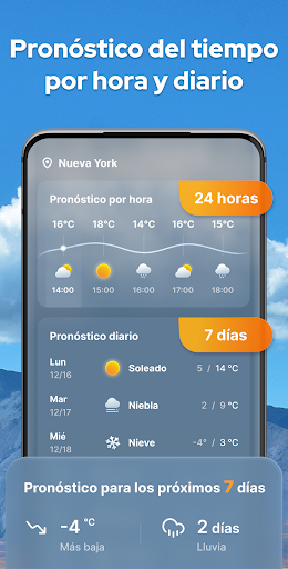 Captura de pantalla de Previsión del tiempo con radar